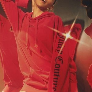 Juicy couture velour hoodie